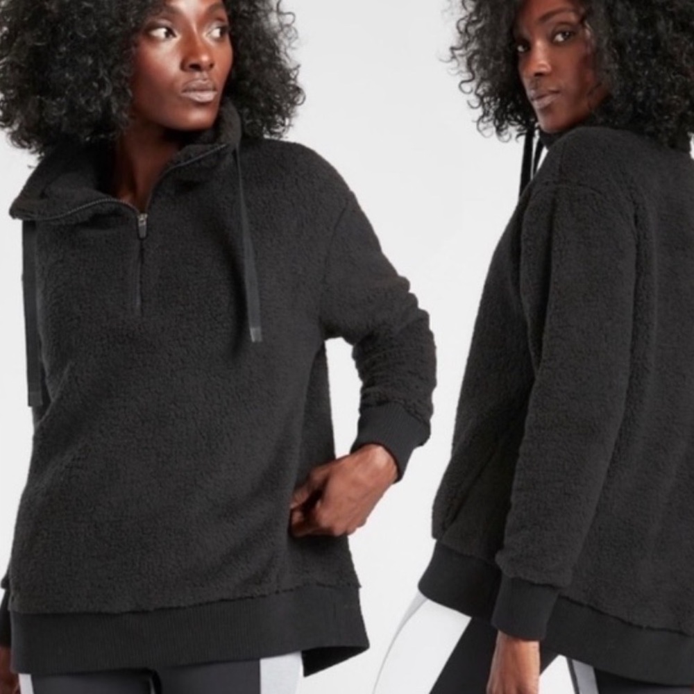 Athleta Talus Sherpa Half Zip